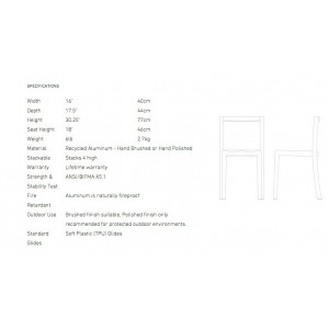 Silla Icon de Emeco. Sillas diseño.