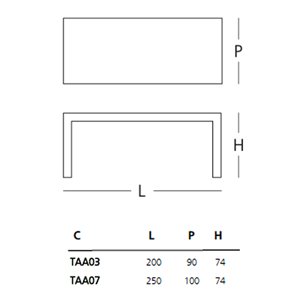 Mesa rectangular Atlantis de Glas Italia. Mesas cristal.