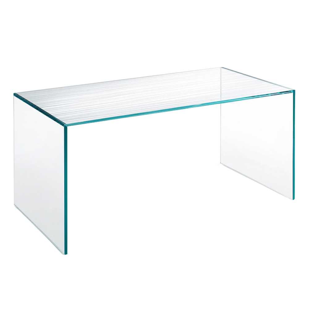 Mesa rectangular Ghiacciolo Ponte  de Glas Italia. Mesas cristal.