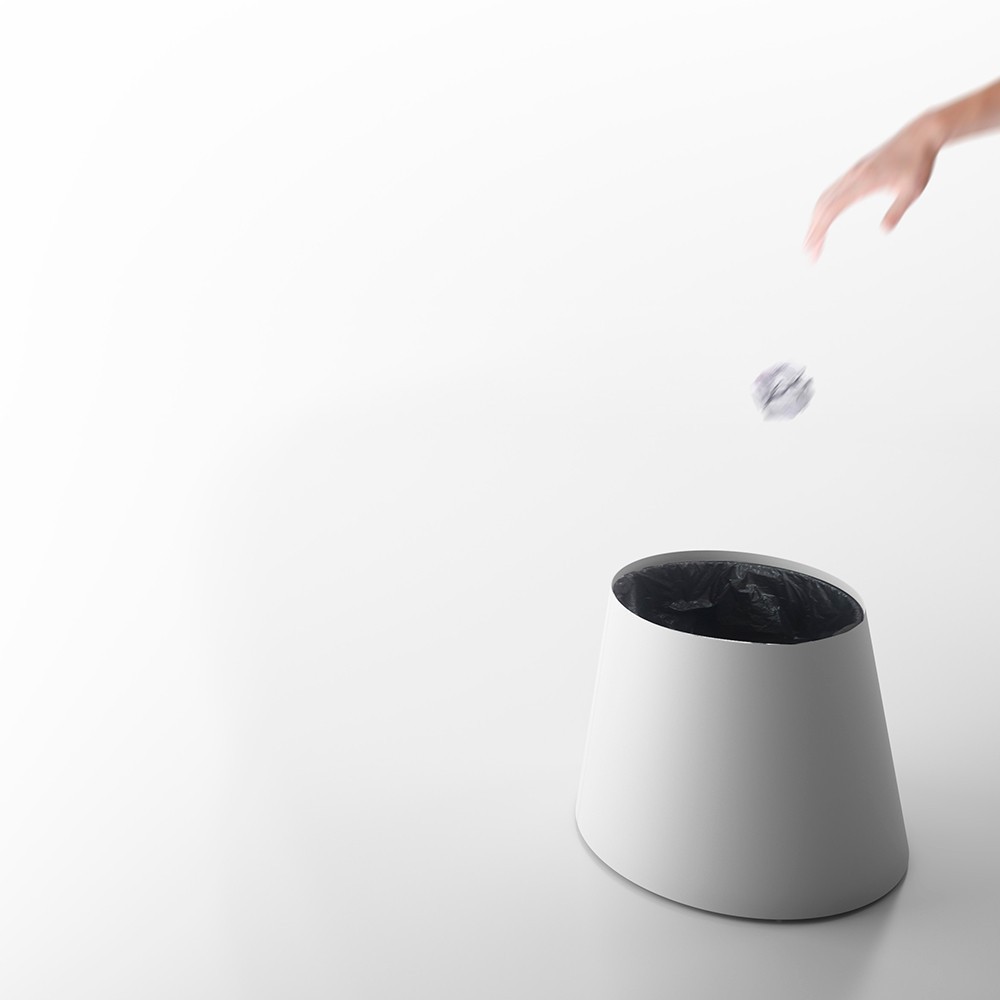 Papelera Conee de Systemtronic. Muebles oficina diseño.