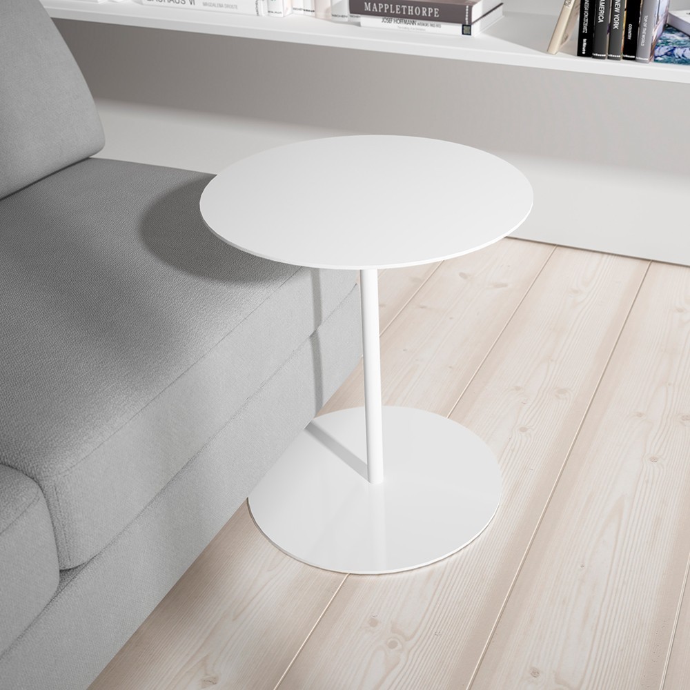 Mesa auxiliar Mill de Systemtronic. Muebles oficina diseño.