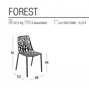 Silla Forest oferta de Fast. Mobiliario de exterior