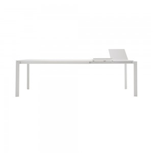 Mesa Dublino Cristal de Bontempi. Mesas extensibles modernas de diseño.