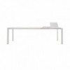 Mesa Echo Extensible Cristal de Bontempi. Muebles modernos de diseño italiano.