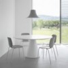 Mesa Ikon redonda de Pedrali. Mesas de diseño. Mesas modernas para oficina.