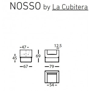 Butaca Nosso de Sancal. Muebles modernos.