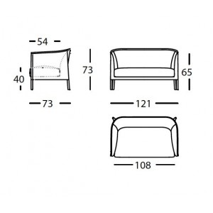 Sofá Talo de Sancal. Sofás de diseño.