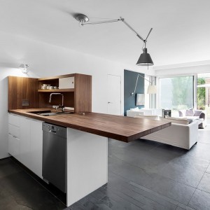 Tolomeo decentrata suspensión aluminio de Artemide. Iluminación moderna.