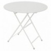 Mesa Redonda Plegable ideal para exteriores Arc en Ciel.