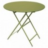 Mesa Redonda Plegable ideal para exteriores Arc en Ciel.