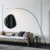 Lámpara de pie Lampo de Cattelan Italia. Lámparas de diseño moderno.