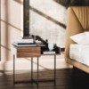 Mesita Dante de Cattelan Italia. Muebles modernos italianos. Mesita de noche.