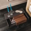 Mesita Dante de Cattelan Italia. Muebles modernos italianos. Mesita de noche.