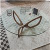 Mesa centro Helix de Cattelan Italia. Mesa de centro moderna. Mesas auxiliares.