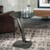 Mesa auxiliar lateral Falco de Cattelan Italia. Mesas auxiliares modernas.