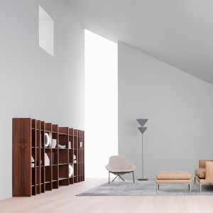 Librería Parere de Amura. Librerías de diseño innovador. Muebles modernos italianos.