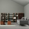 Librería Parere de Amura. Librerías de diseño innovador. Muebles modernos italianos.