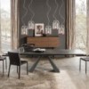 Mesa Eliot Keramik Drive de Cattelan Italia. Mesas de comedor extensibles.