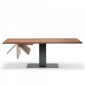 Mesa Elvis Wood Drive de Cattelan Italia. Muebles modernos italianos.