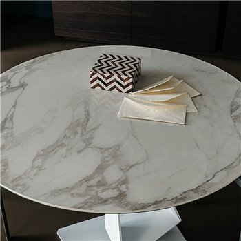 Mesa Roger Keramik de Cattelan Italia. Mesas modernas de diseño italiano.