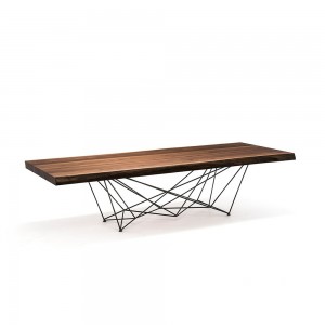 Mesa Gordon Deep Wood de Cattelan Italia. Muebles modernos italianos.