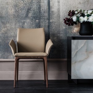 Silla Arcadia con brazos de Cattelan Italia. Sillas de diseño moderno.