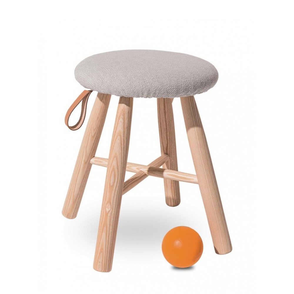 Taburete bajo Tag de Discipline. Taburetes de diseño.