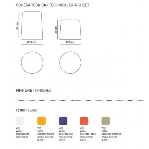 Mesita Cup table de Discipline. Taburetes de diseño.