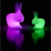 Lámpara Rabbit de Qeeboo. Muebles y complementos de exterior.