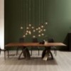 Mesa Big Eliseo Fija Madera de Tonin casa. Muebles modernos de hogar.