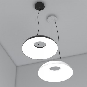 Lámpara suspensión Maggiolone de elegante diseño para salones de Martinelli Luce.