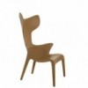 Butaca Lou read Driade. Butacas diseño en cuero ideal para interiores.