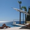 Parasol Ischia de Fim Parasoles. Toldos y sombrillas modernas.