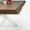 Mesa Artistico Fija Madera de Bontempi. Muebles modernos de diseño italiano.