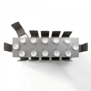 Mesa Cruz Cerámica o Mármol de Bontempi. Muebles modernos de diseño italiano.