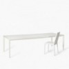 Mesa Echo Extensible Cristal de Bontempi. Muebles modernos de diseño italiano.