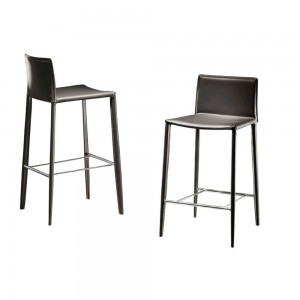 Taburete Linda de Bontempi. Sillas y taburetes de cocina de diseño italiano.