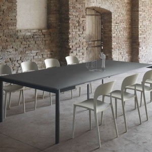 Mesa Consola extensible Etico Plus de Bontempi. Muebles modernos italianos.