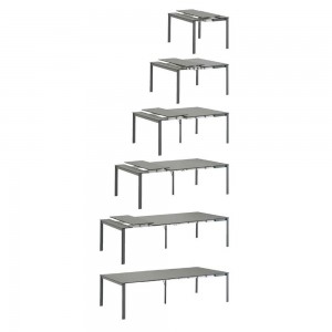 Mesa Consola extensible Etico Plus de Bontempi. Muebles modernos italianos.
