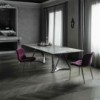 Mesa Millennium XXL de Bontempi. Mesas de comedor. Muebles modernos italianos.