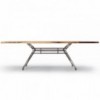 Mesa Sander Rectangular de Bontempi. Mesas de comedor. Muebles modernos italianos.