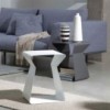 Mesa Auxiliar Kito de Bontempi. Muebles modernos italianos. Mesa auxiliar para salón.