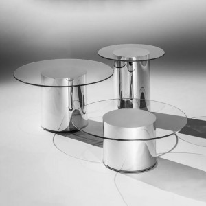 Mesa auxiliar de diseño Side Tables 2001 de BD Barcelona. Mobiliario de diseño.
