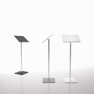 Atril de diseño Atria de Systemtronic. Complementos modernos.