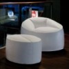 Pouf Island 796/797 Indoor de Pedrali. Poufs de diseño. Pouf tapizados contract.