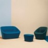 Pouf Log 367 de Pedrali.  Poufs de diseño moderno. Pouf para contract.