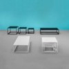 Mesa auxiliar Code 120 de Pedrali. Mesas de diseño. Mesas auxiliares modernas.