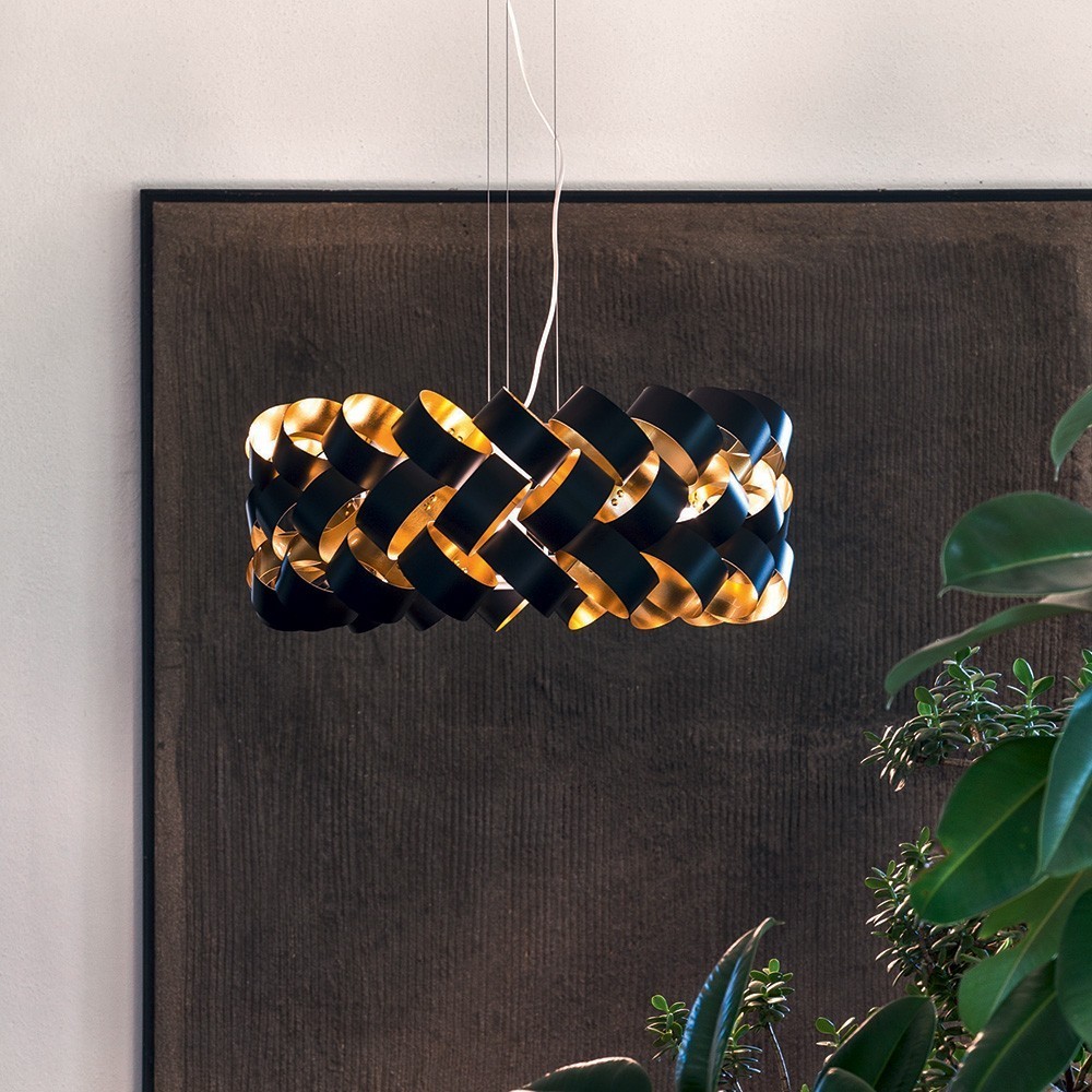 Lámpara suspensión Ring de Pallucco. Lámparas modernas de diseño.