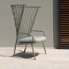 Sillón Nef para espacios exteriores de Emu.