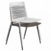 Silla Zebra de Fast. Sillas modernas y resistentes a espacios exteriores.